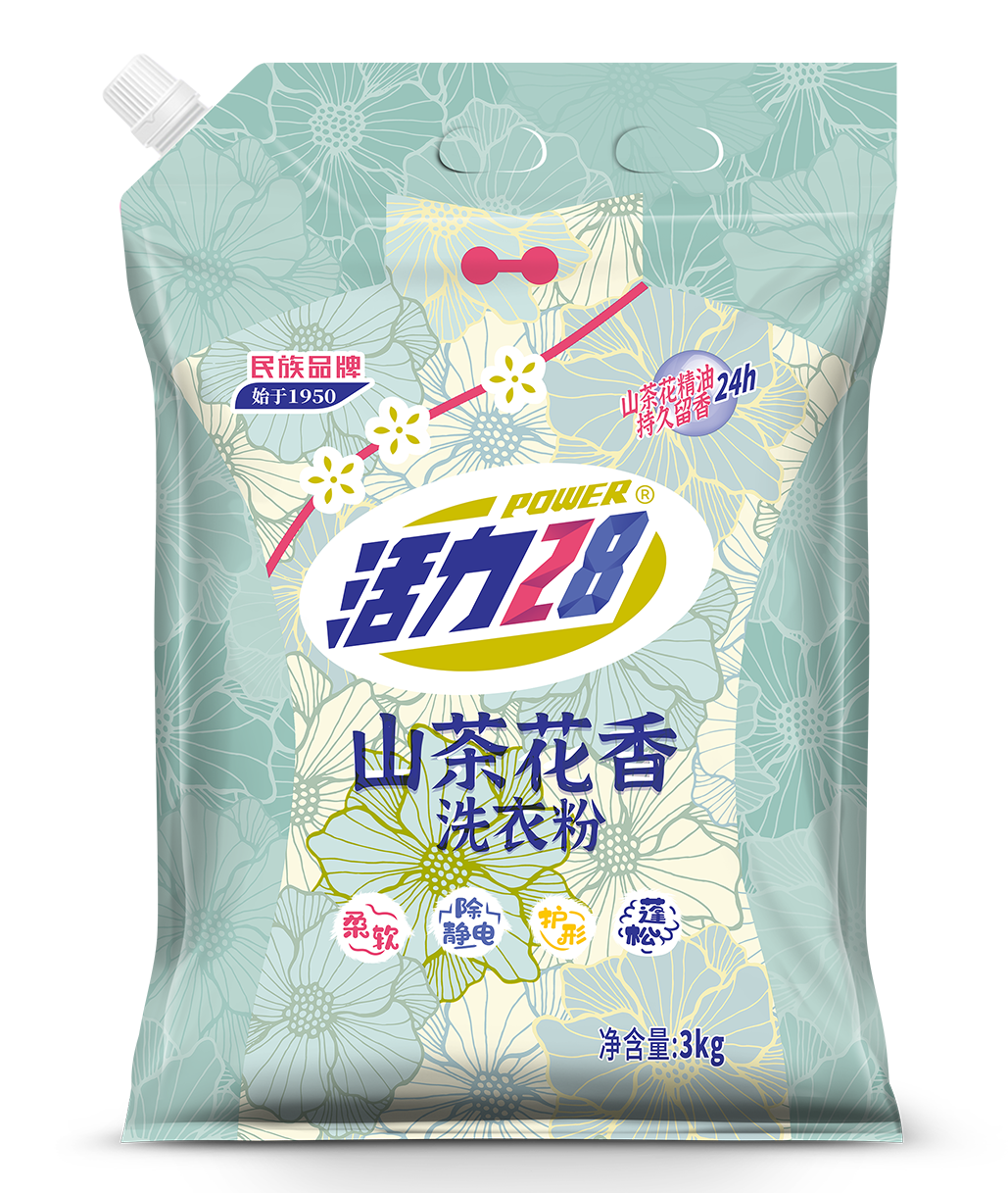 山茶花香洗衣粉