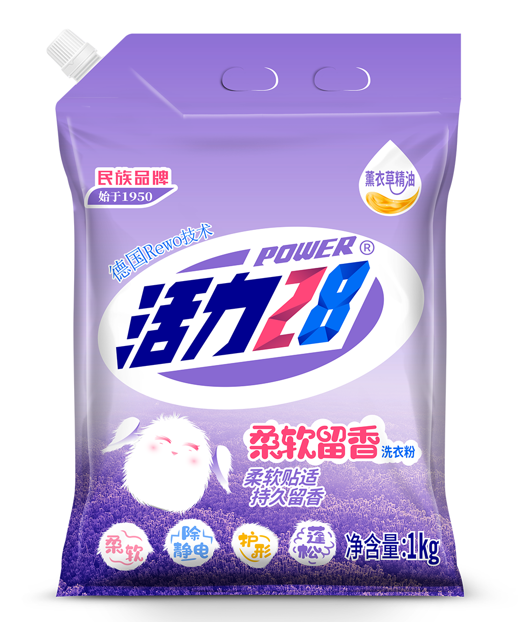 柔软留香洗衣粉